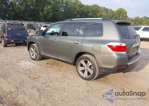 2012 Toyota Highlander Limited V6 из США, поврежденный, VIN 5TDDK3EH0CS131961